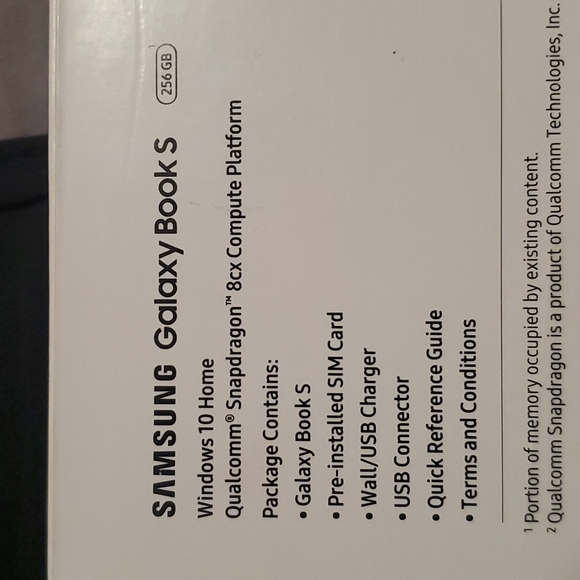 Samsung Galaxybook S 256gb - Picture 7 of 7